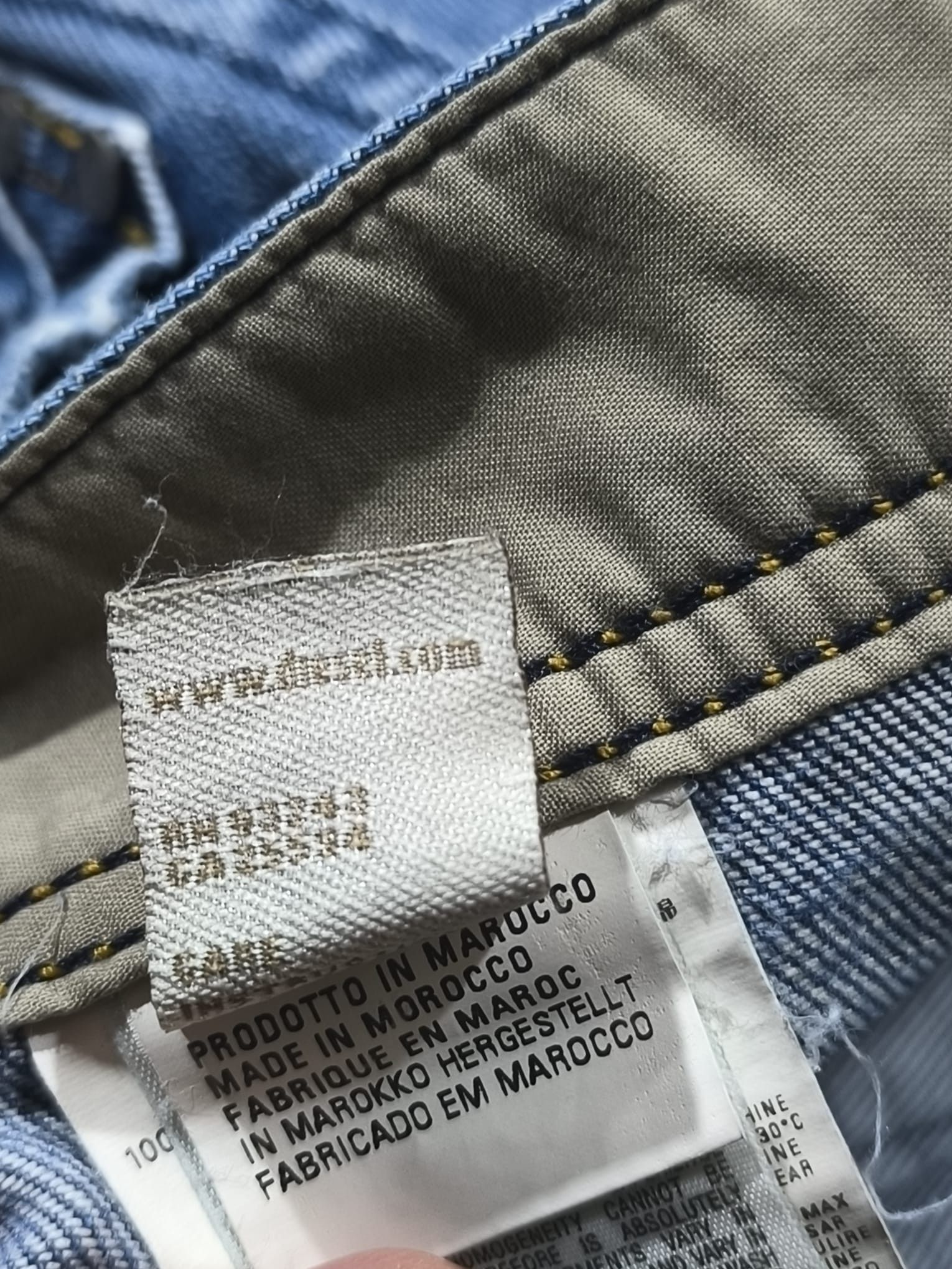 Diesel VTG DIESEL KARDEEF LOOSE STRAIGHT BIG POCKETS JEANS Size US 32 / EU 48 - 7 Thumbnail