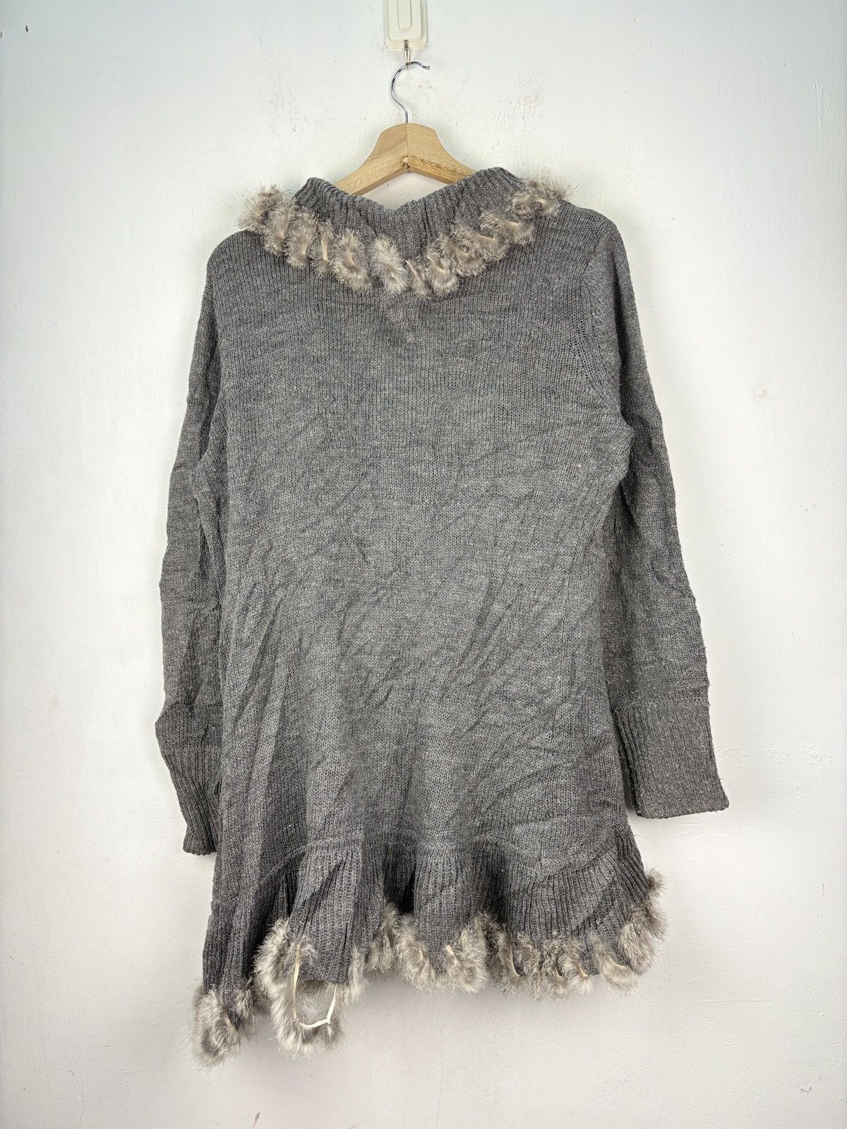 Vintage Steal!! Vintage Faux Fur Cardigan Jacket Shag Shaggy Size US M / EU 48-50 / 2 - 8 Thumbnail