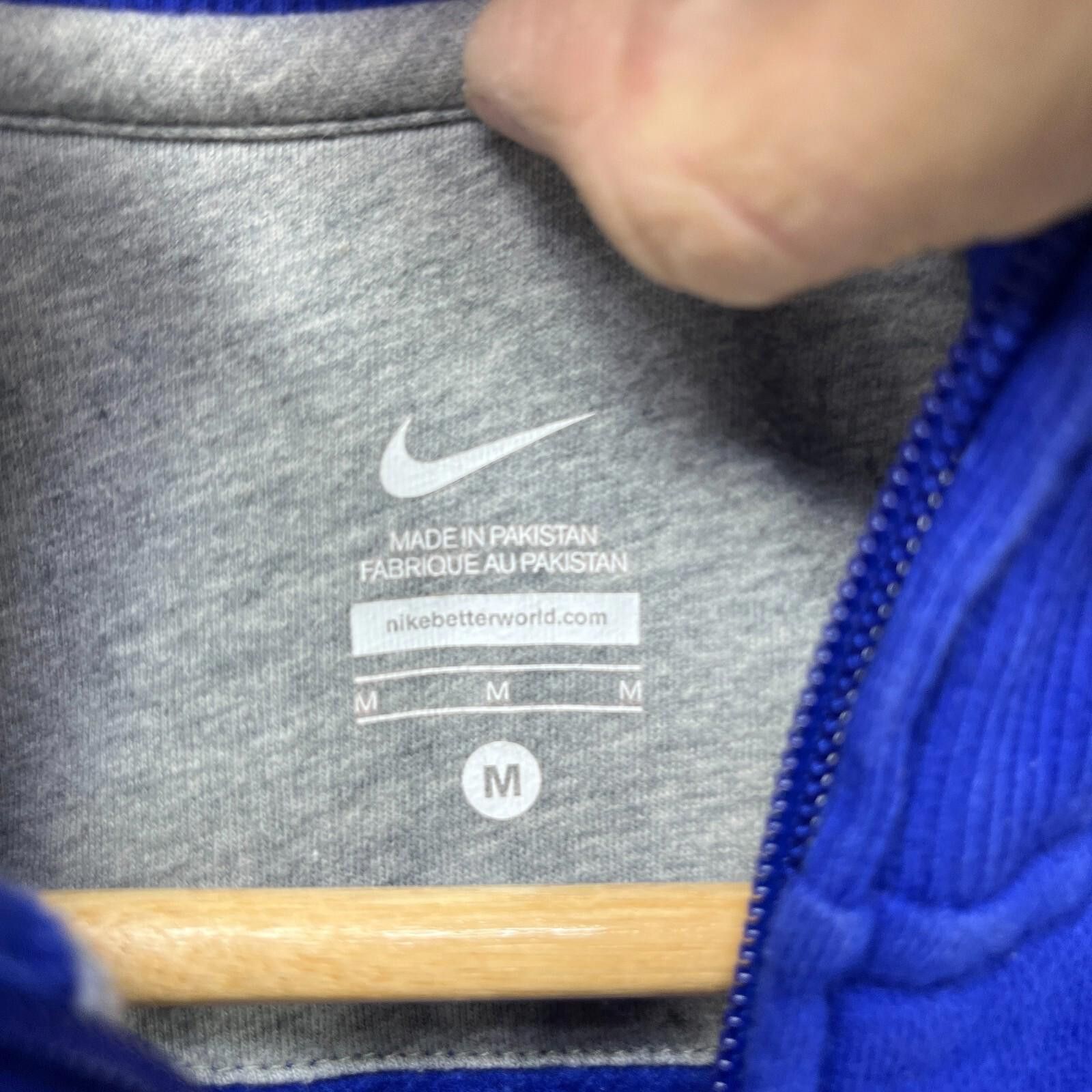 Nike Vintage Y2K Nike Track Zip Up Jacket Swoosh Womens Medium Size M / US 6-8 / IT 42-44 - 6 Thumbnail