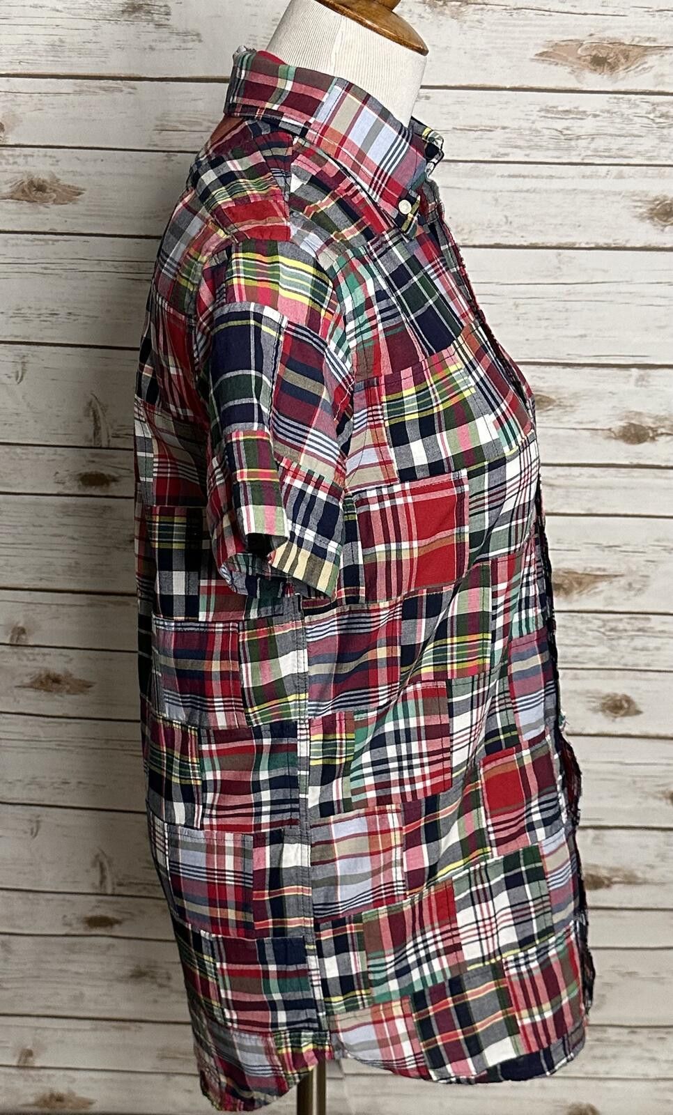 Brooks Brothers Brooks Brothers 1818 Regent Men's shirt madras patchwork Size US XS / EU 42 / 0 - 5 Thumbnail