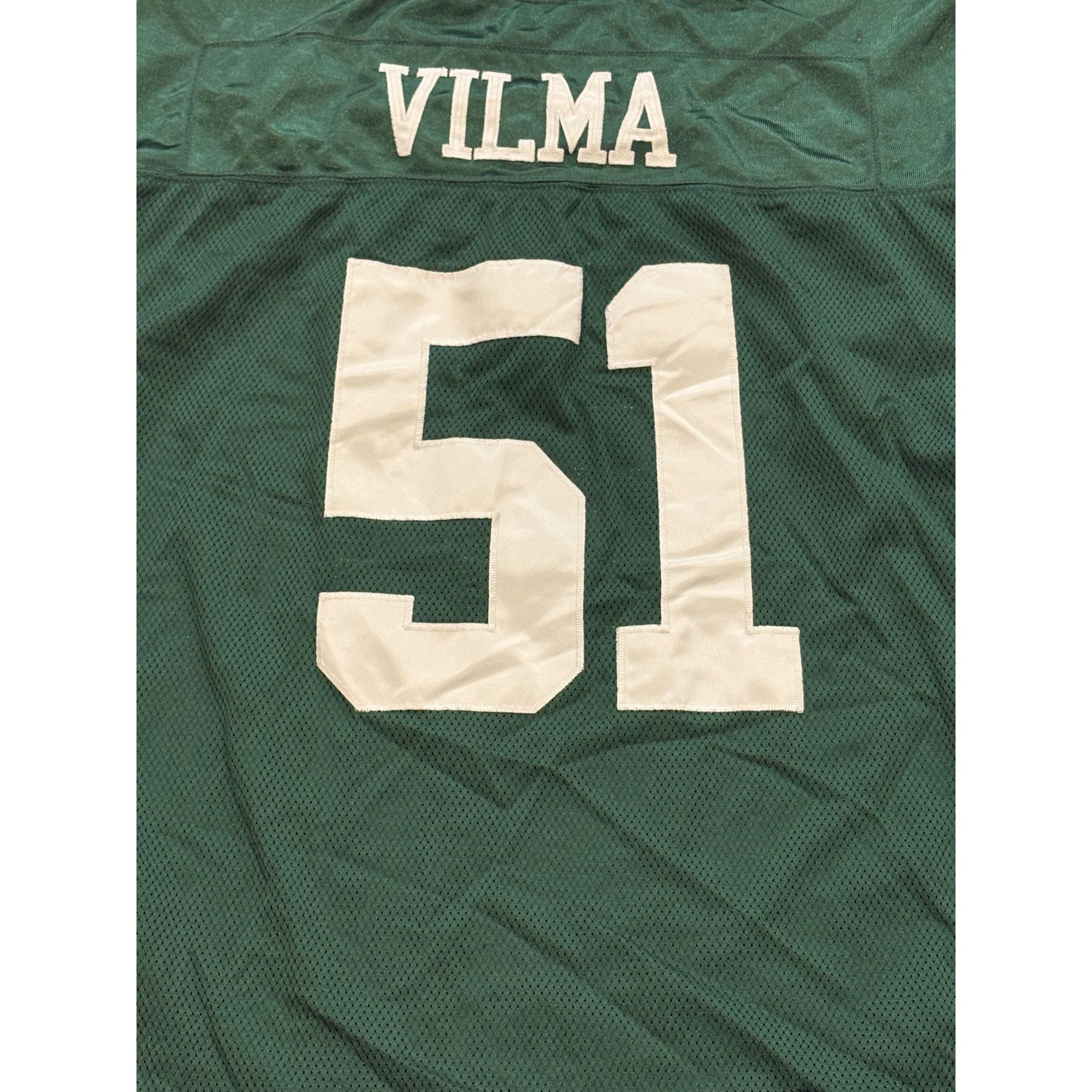 Reebok Reebok New York Jets Jonathan Vilma #51 Stitched NFL Footbal Size US XXL / EU 58 / 5 - 6 Thumbnail