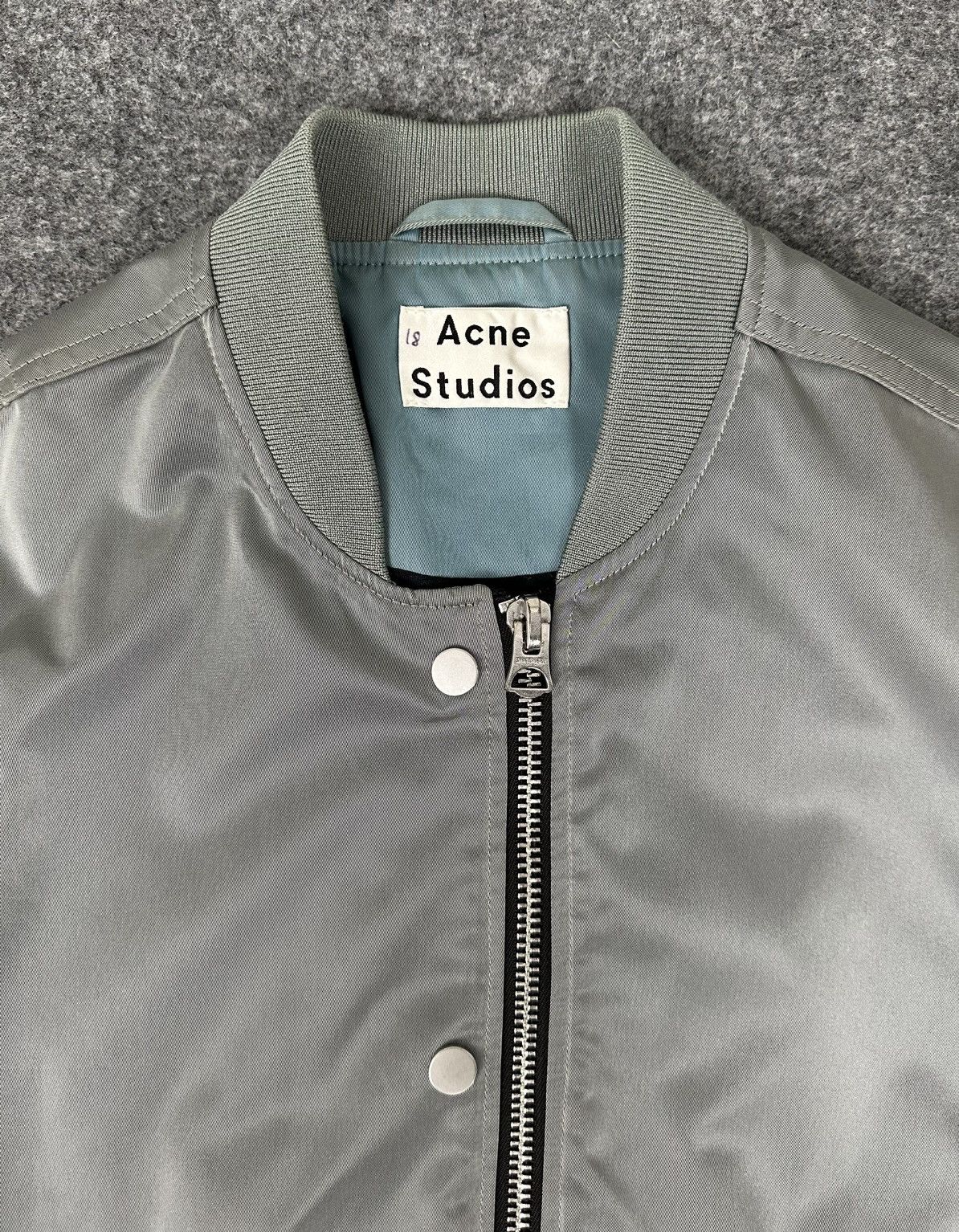 Acne Studios Acne Studios - Varden Tech S/S16 - M-A1 Bomber Jacket Size US M / EU 48-50 / 2 - 6 Thumbnail