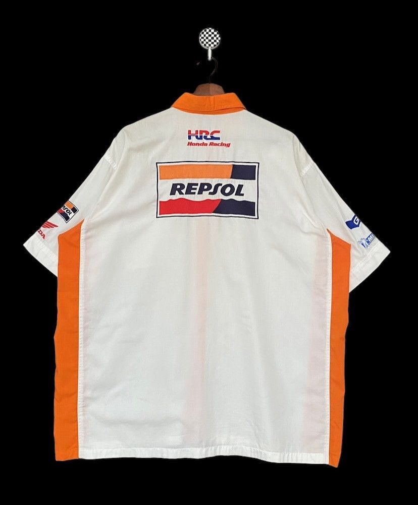 Vintage Vintage Racing Team Brand Repsol Shirt 1990s Size US XXL / EU 58 / 5 - 2 Thumbnail