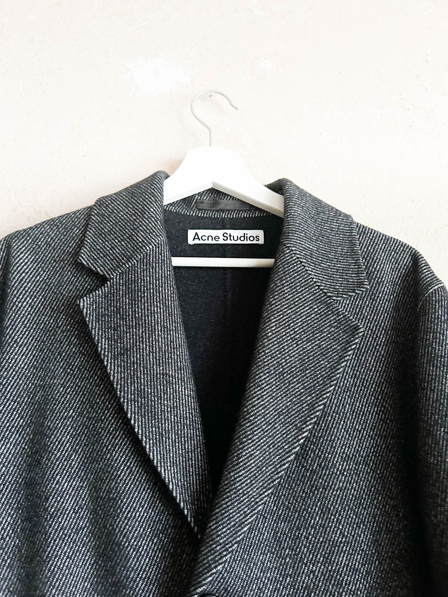 Acne Studios Twill Grey Coat Size US S / EU 44-46 / 1 - 3 Thumbnail