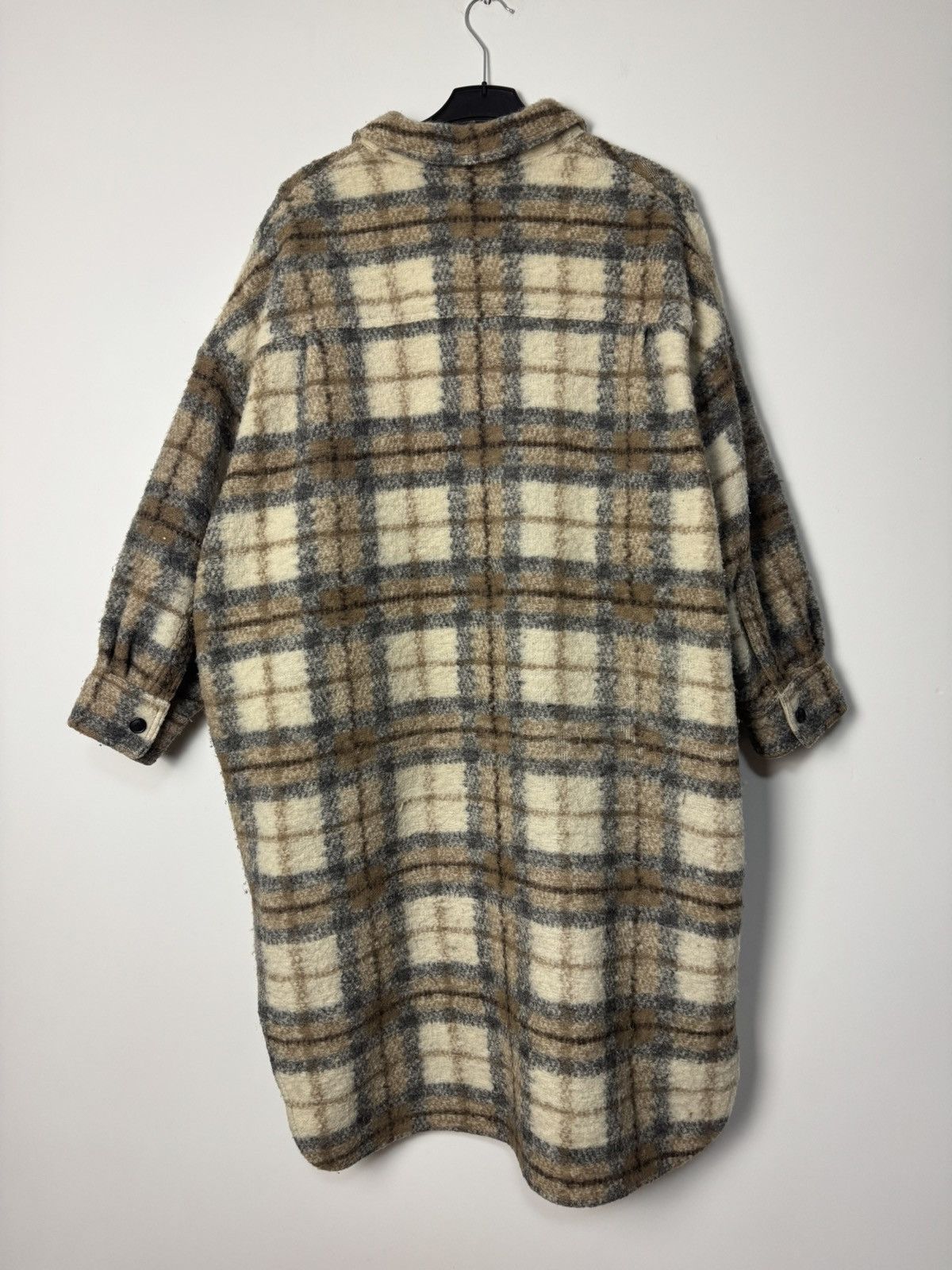 Isabel Marant Etoile Vintage Isabel Marant Étoile Wool Plaid Coat Luxury Designer Size S / US 4 / IT 40 - 12 Thumbnail
