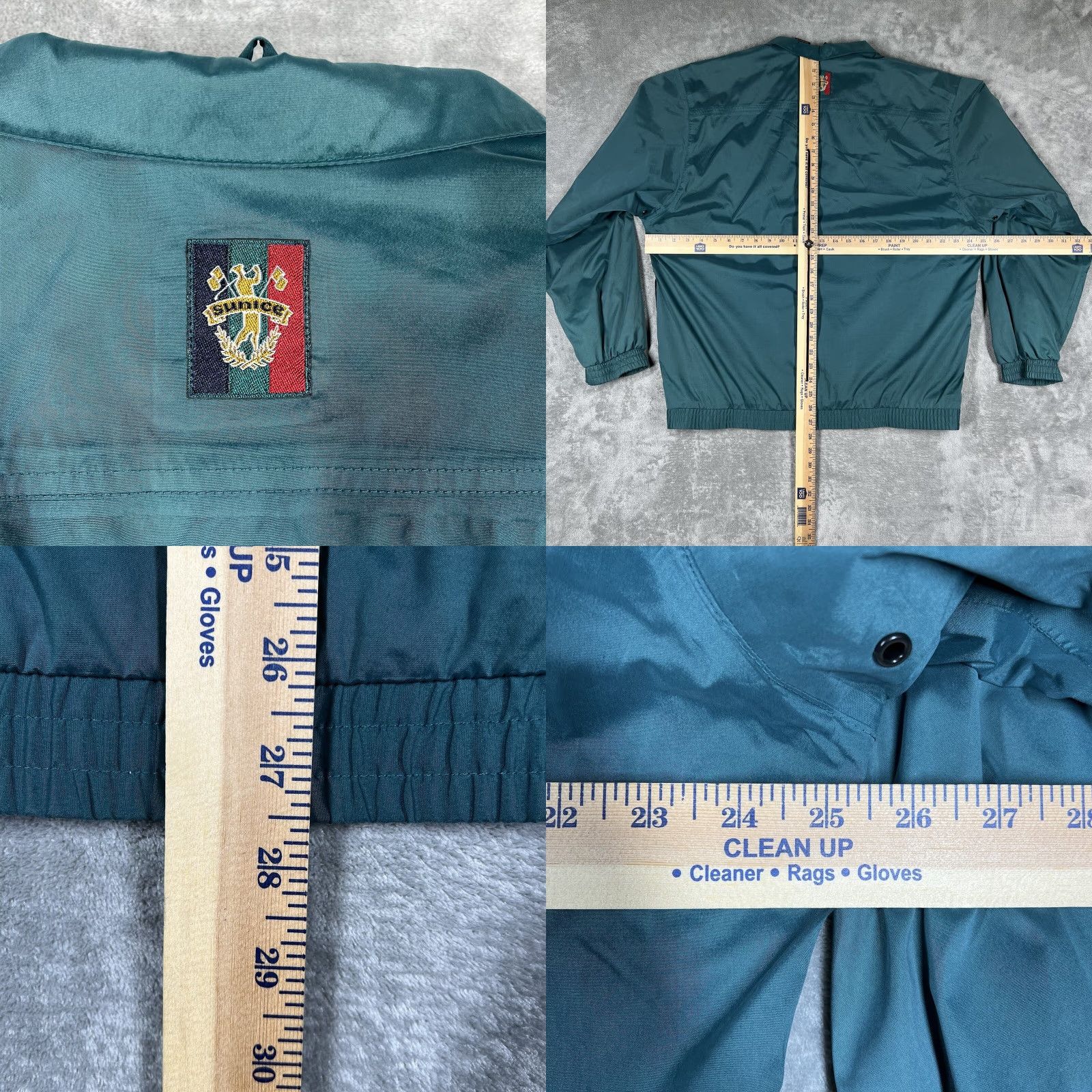 Vintage VINTAGE Sunice Golf Jacket Pullover Mens Large L Jade Green EUC Size US L / EU 52-54 / 3 - 9 Thumbnail