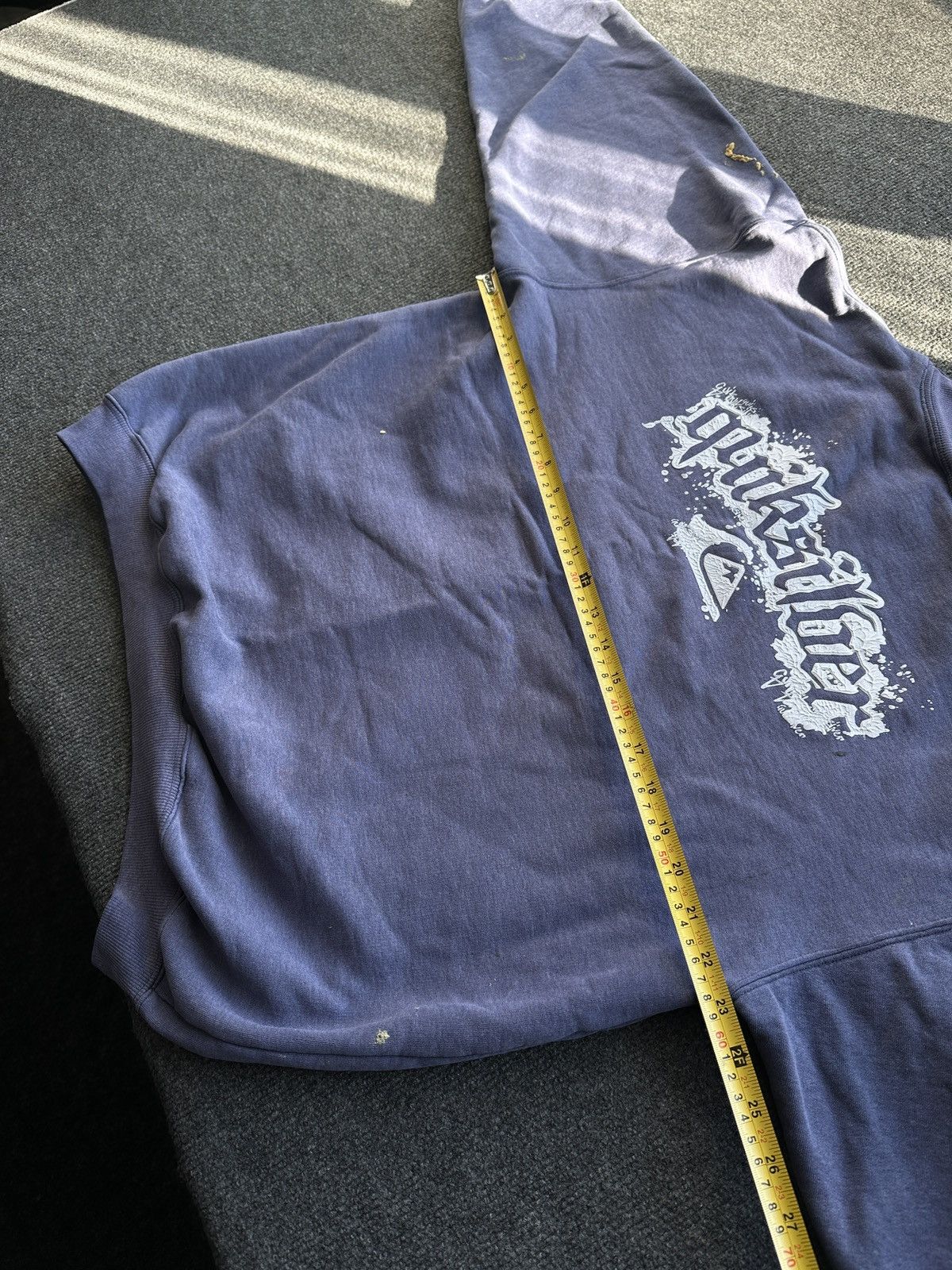 Quiksilver ARCHIVE🚨 VNTG QUIKSILVER DISTRESSED BIG 3D LOGO SWEATSHIRT Size US L / EU 52-54 / 3 - 20 Thumbnail