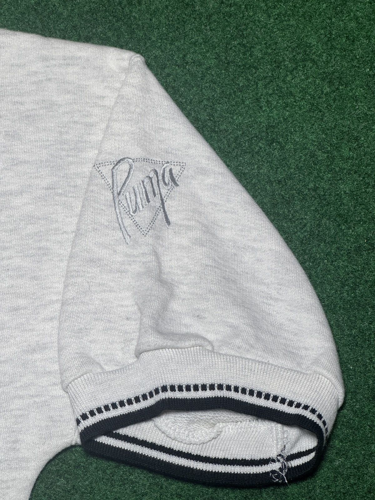 Puma Puma Vintage Sweatshirt 80s 90s Short Sleeve M/L Boxy 25x28 Size US L / EU 52-54 / 3 - 3 Thumbnail