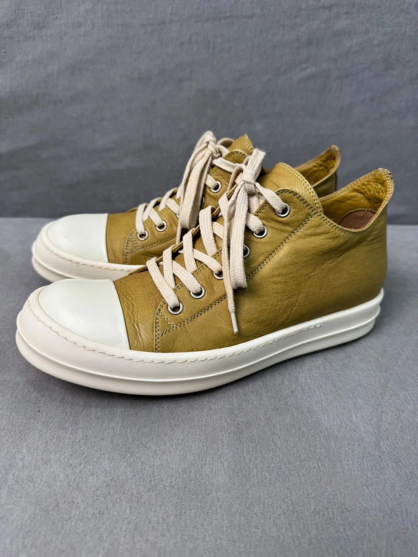 Rick Owens Rick Owens Converse Yellow US7 Used. Size US 7 / EU 40 - 1 Thumbnail