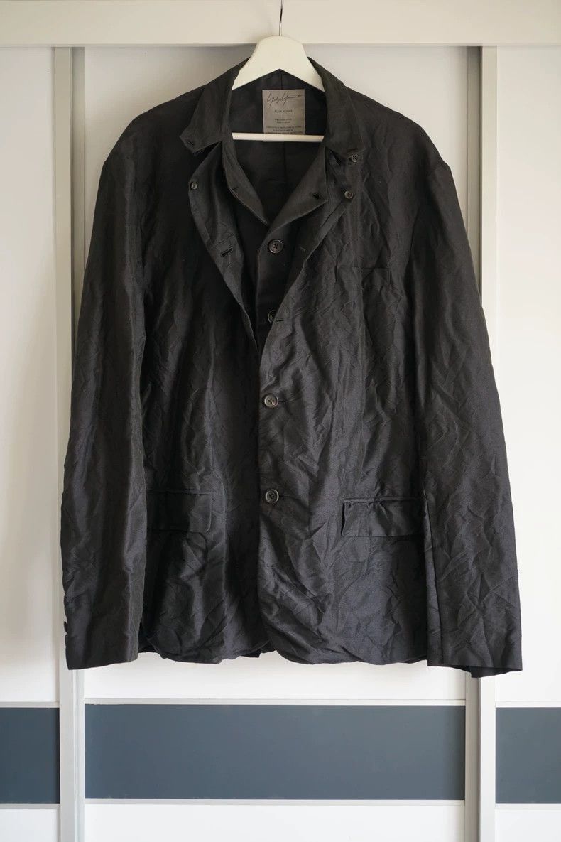 Yohji Yamamoto Yohji Yamamoto 01ss mohair pleated double suit-2505 Size US M / EU 48-50 / 2 - 1 Thumbnail