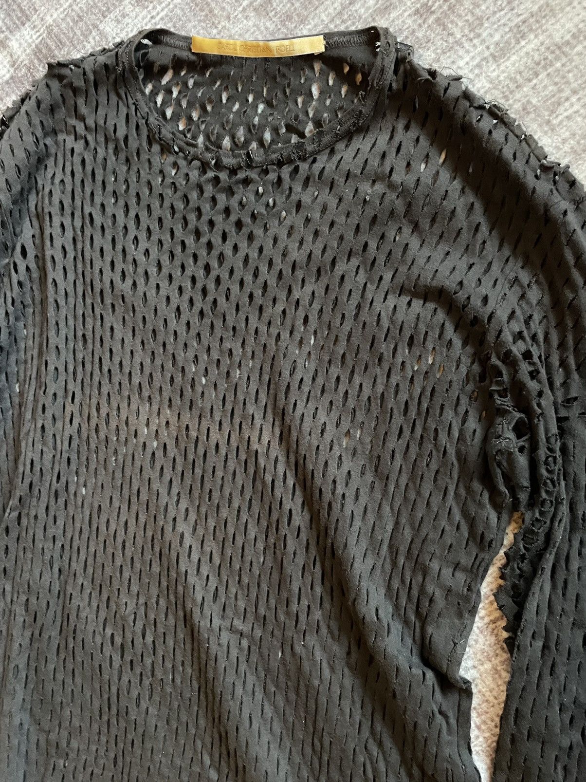 Carol Christian Poell Carol Christian Poell 2003 Laser Cut Long Sleeve Size US M / EU 48-50 / 2 - 3 Thumbnail