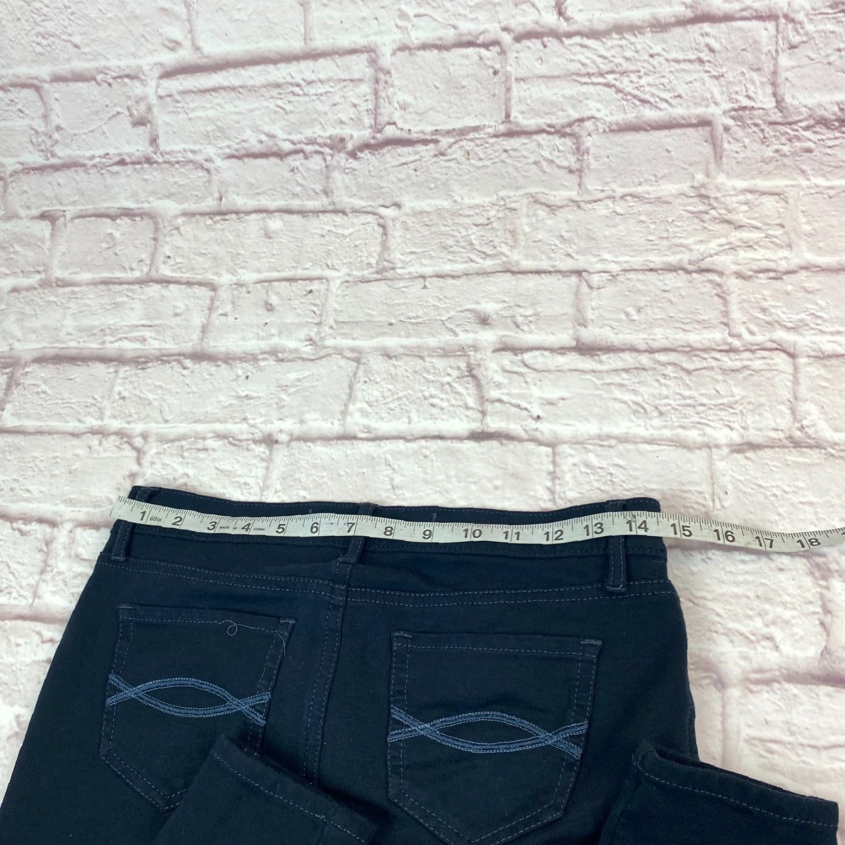Abercrombie & Fitch Abercrombie & Fitch Jeggings Black Teens Skinny Size 4 W27 Jeggings Black Teens Skinny Size 4 W27 Low Rise Dark Wash 90s Love Preppy Mens, Womens Size 27" / US 4 / IT 40 - 6 Thumbnail