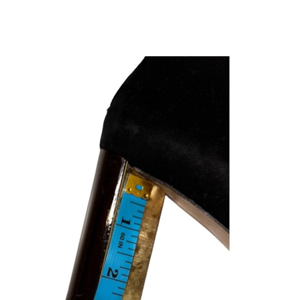 Ted Baker Ted Baker l Black Suede Leather Bootie W Gold Heel Size 9 Size US 9 / IT 39 - 8 Thumbnail