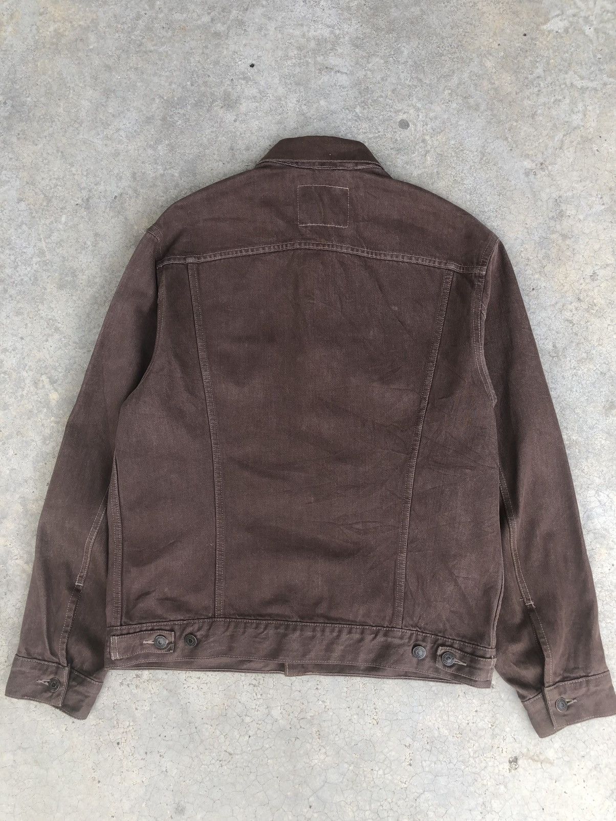 Levi's Vintage 90s' Levi’s Denim Jacket Distressed Denim Size US M / EU 48-50 / 2 - 2 Thumbnail
