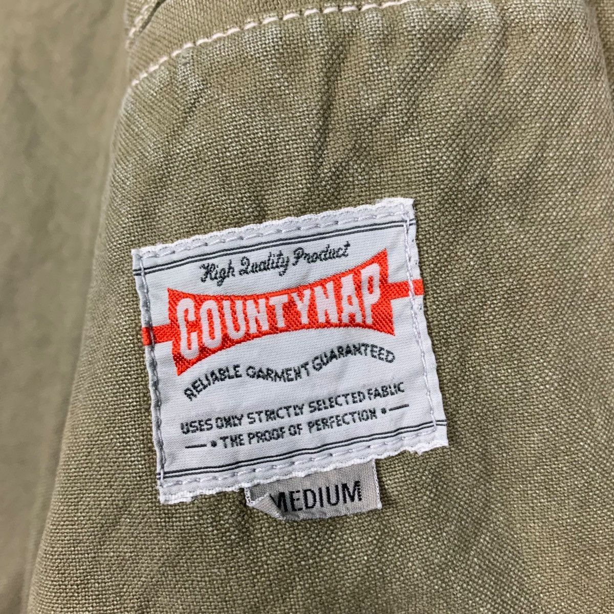 Japanese Brand COUNTYNAP Three Pocket Worker Green Chore Jacket #2372-C106 Size US M / EU 48-50 / 2 - 13 Thumbnail