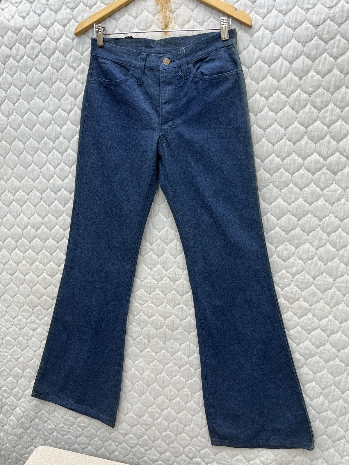 Vintage 🔥🔥🔥STEALS VTG ROX FLARED DENIM Size 29" - 4 Thumbnail