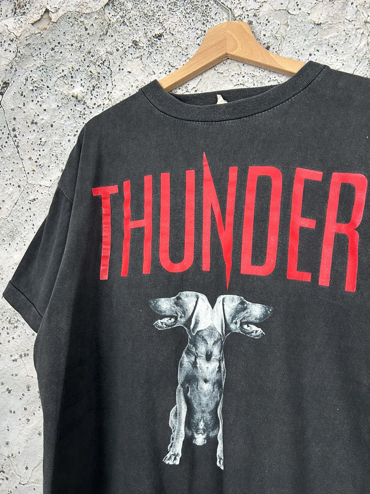 Band Tees Vintage Thunder Rock Band Tee 1992 Rare Single Stitch Punk Size US M / EU 48-50 / 2 - 3 Thumbnail