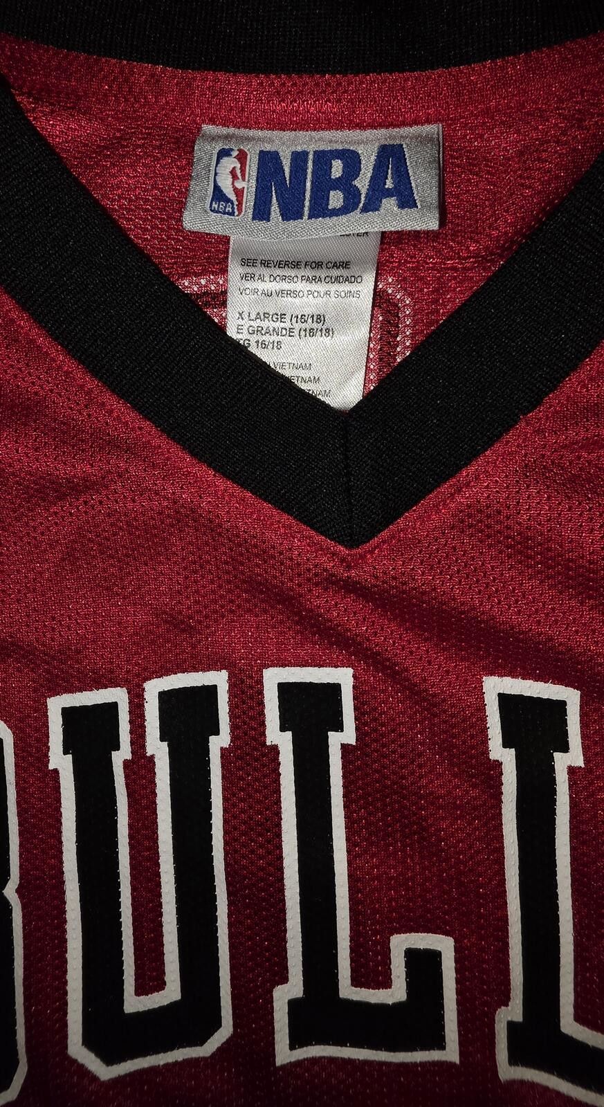 NBA Chicago Bulls #1 Rose Basketball Jersey XL Size ONE SIZE - 4 Thumbnail
