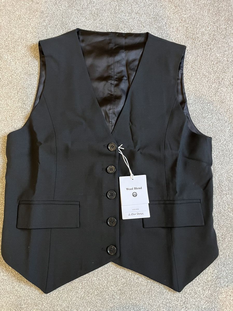 & Other Stories & Other Stories Wool‑Blend Coat – Size 38 (UK 10) Size S / US 4 / IT 40 - 1 Thumbnail