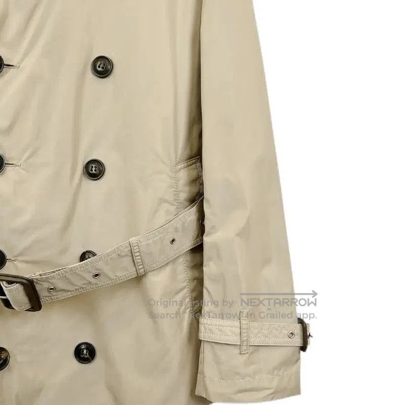 Burberry Burberry Khaki Cotton Trench Coat for Women. Size L / US 10 / IT 46 - 3 Thumbnail