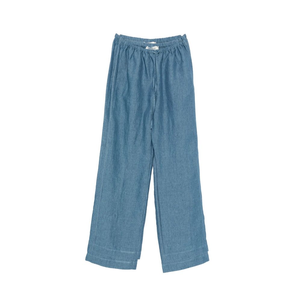 Rohe Rohe BLUE Trousers - Palazzo Pants Size 27" / US 4 / IT 40 - 1 Thumbnail
