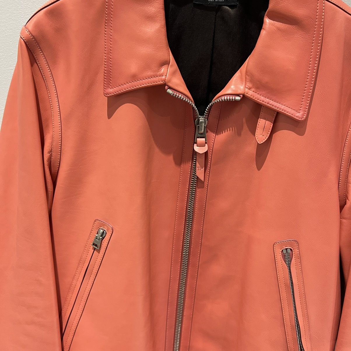 Tom Ford Tom Ford Leather Jacket in Medium Size US M / EU 48-50 / 2 - 3 Thumbnail