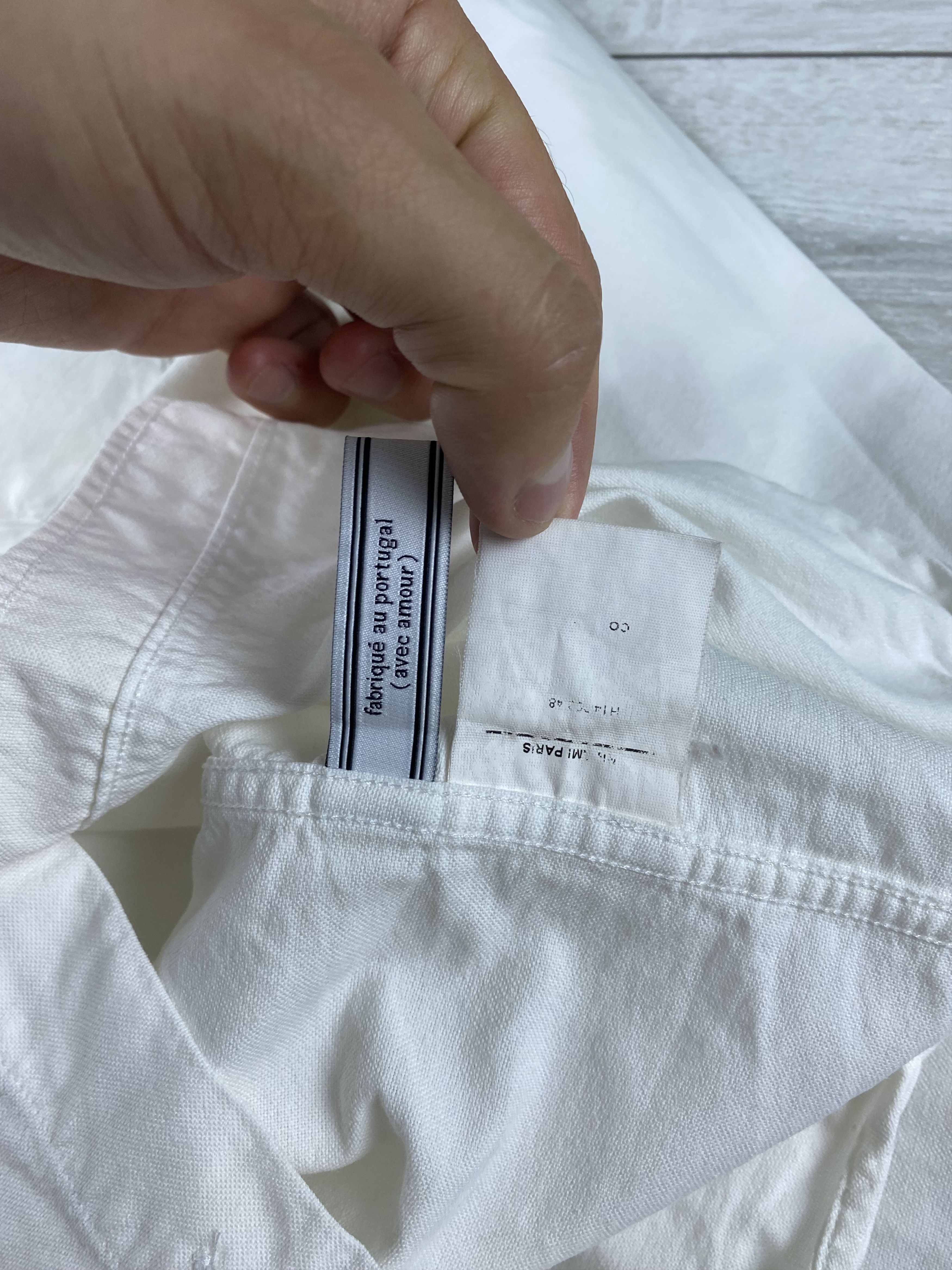 AMI Vintage Ami pasis white classic shirt size wmns 40 Size S / US 4 / IT 40 - 8 Thumbnail