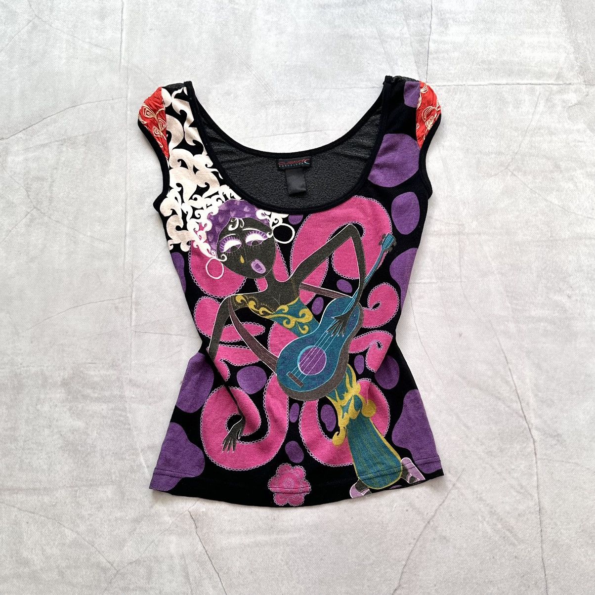 Custo Barcelona Y2K Custo Barcelona Hysteric Glamour Style Tank Top T Shirt Size M / US 6-8 / IT 42-44 - 1 Thumbnail