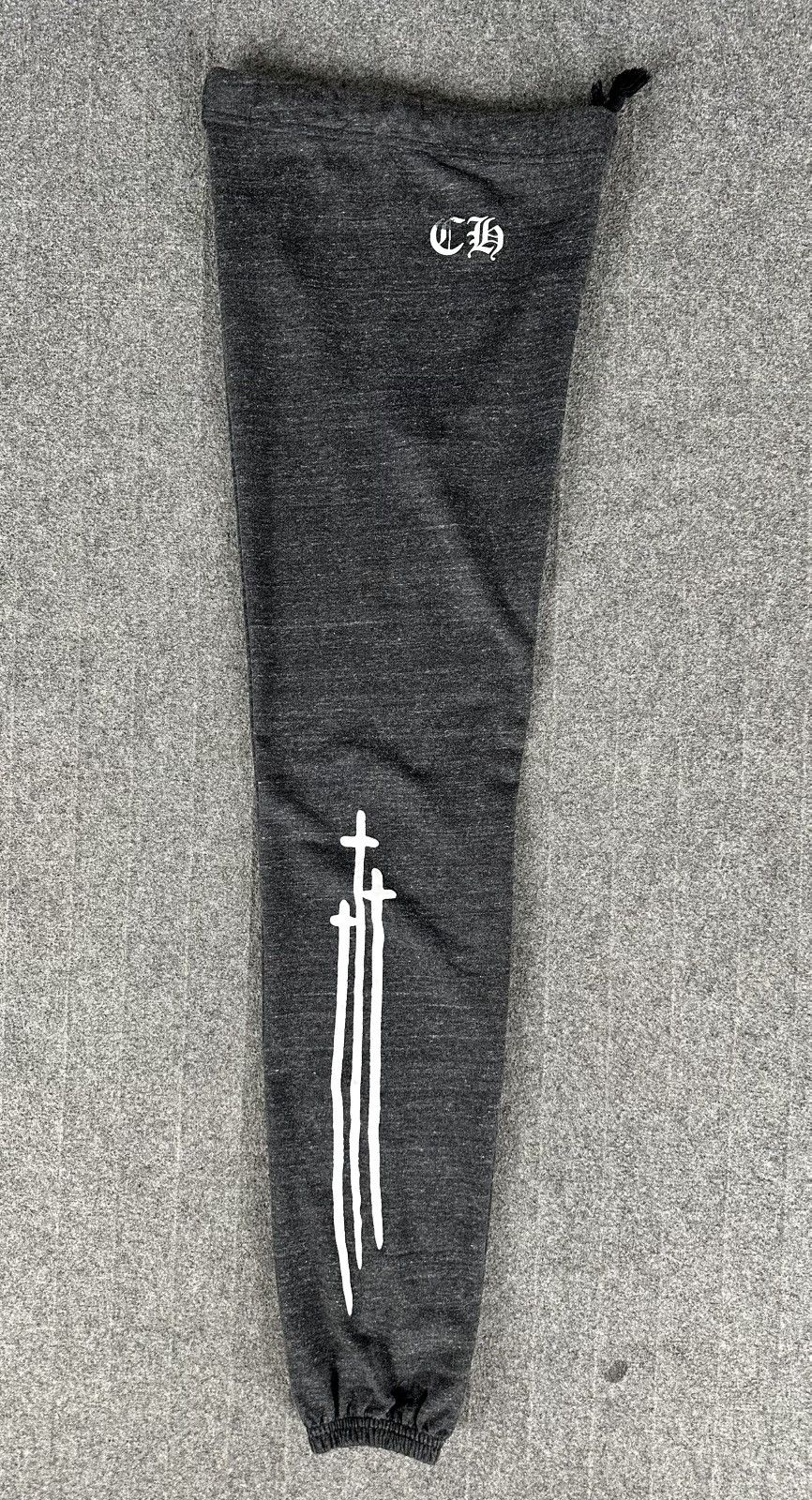 Chrome Hearts Chrome Hearts - Triple Sword / Script Logo - Heather Gray Size US 27 - 7 Thumbnail