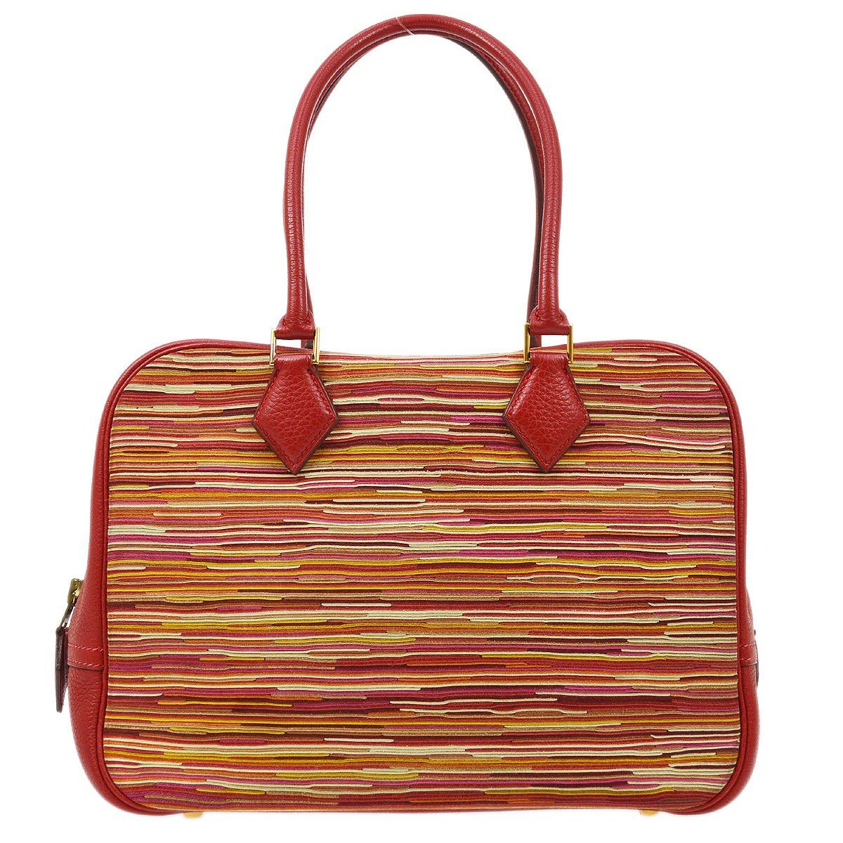 image of Hermes 2003 Plume 28 Rouge Vif Vibrato Togo 91569 in Black, Women's