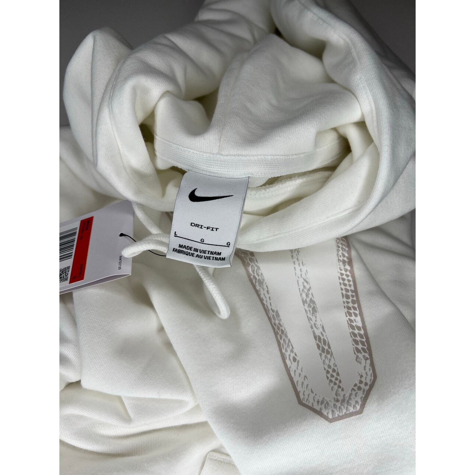 Nike Nike Kobe Bryant Men’s large Mamba Hoodie Halo White Size US L / EU 52-54 / 3 - 8 Thumbnail