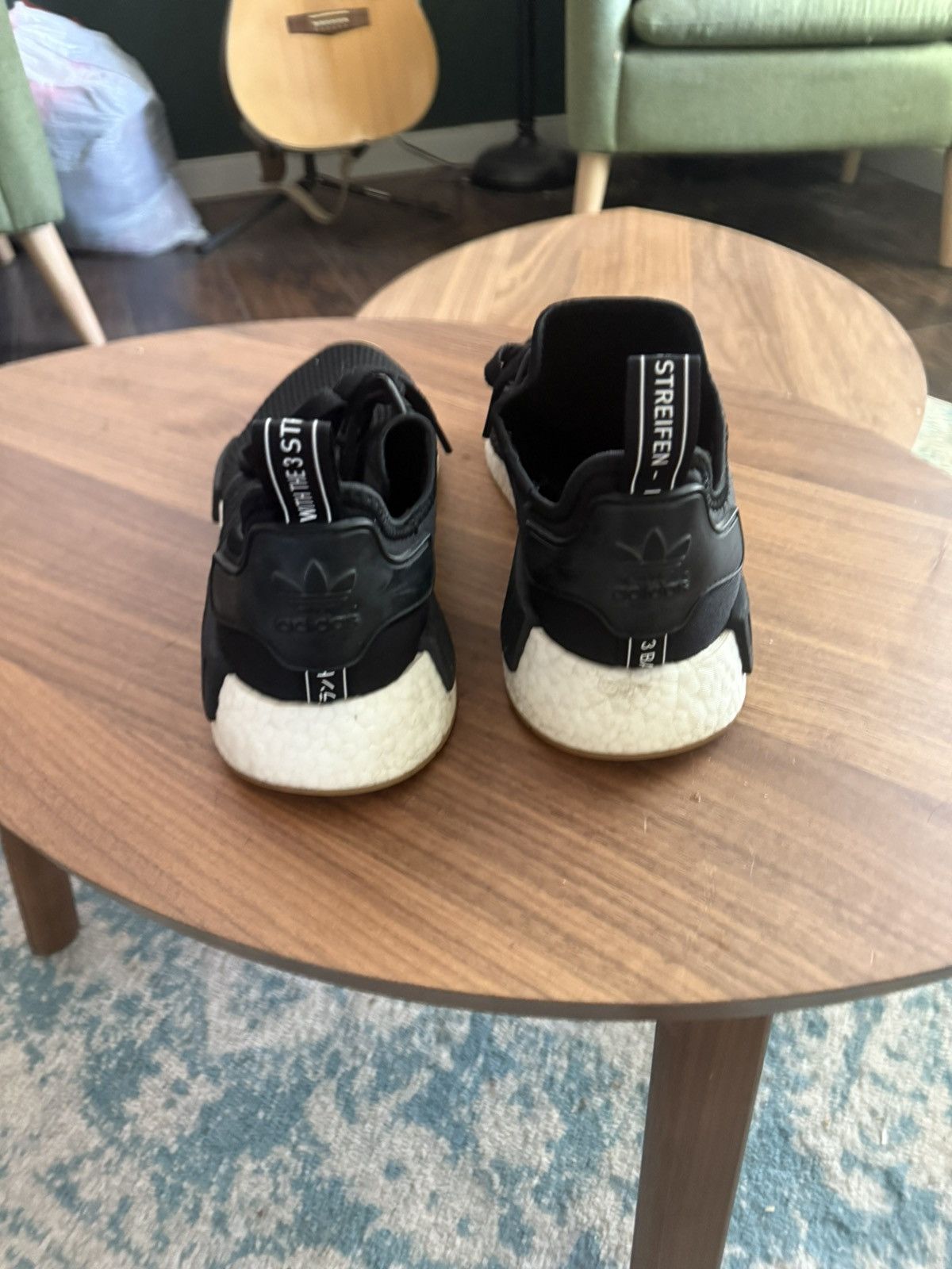 Adidas Adidas NMD R1 - Black Gum Size US 10 / EU 43 - 4 Thumbnail