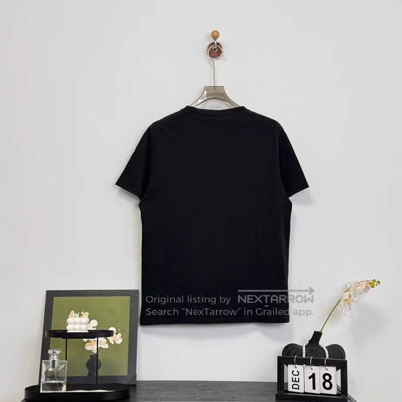 Loewe Loewe Black Embroidered Logo Short Sleeve Size US XL / EU 56 / 4 - 3 Thumbnail
