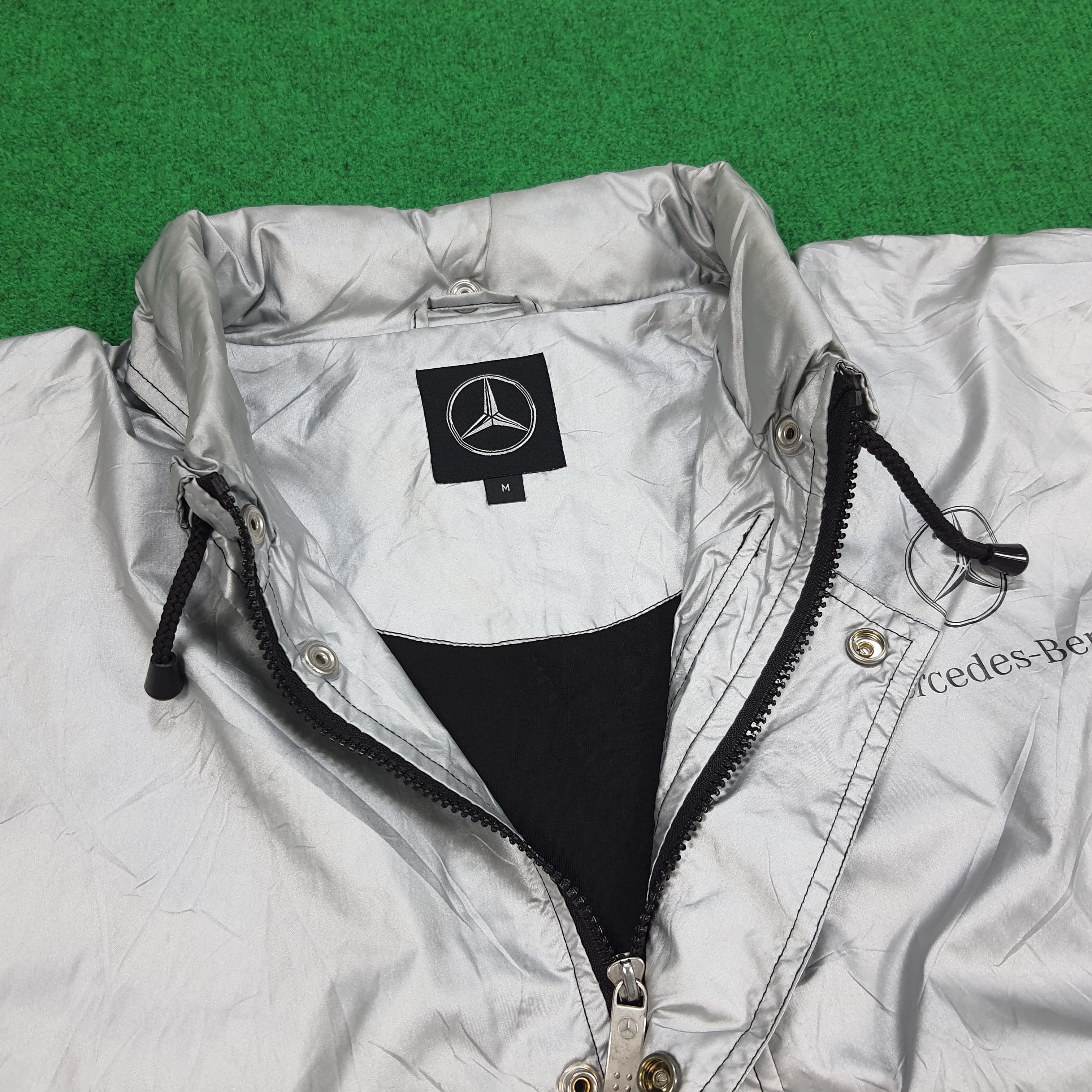 Mercedes-Benz × Vintage Vintage Mercedes Benz Reflection Raincoat Windbreaker Jacket Size US XXL / EU 58 / 5 - 4 Thumbnail
