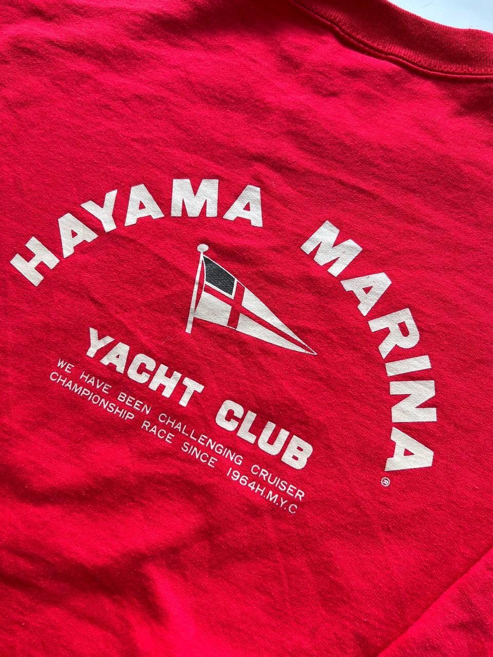 Japanese Brand 1990s JAPAN YACHT CLUB HAYAMA MARINA SWEATSHIRT MADE IN USA Size US M / EU 48-50 / 2 - 9 Thumbnail