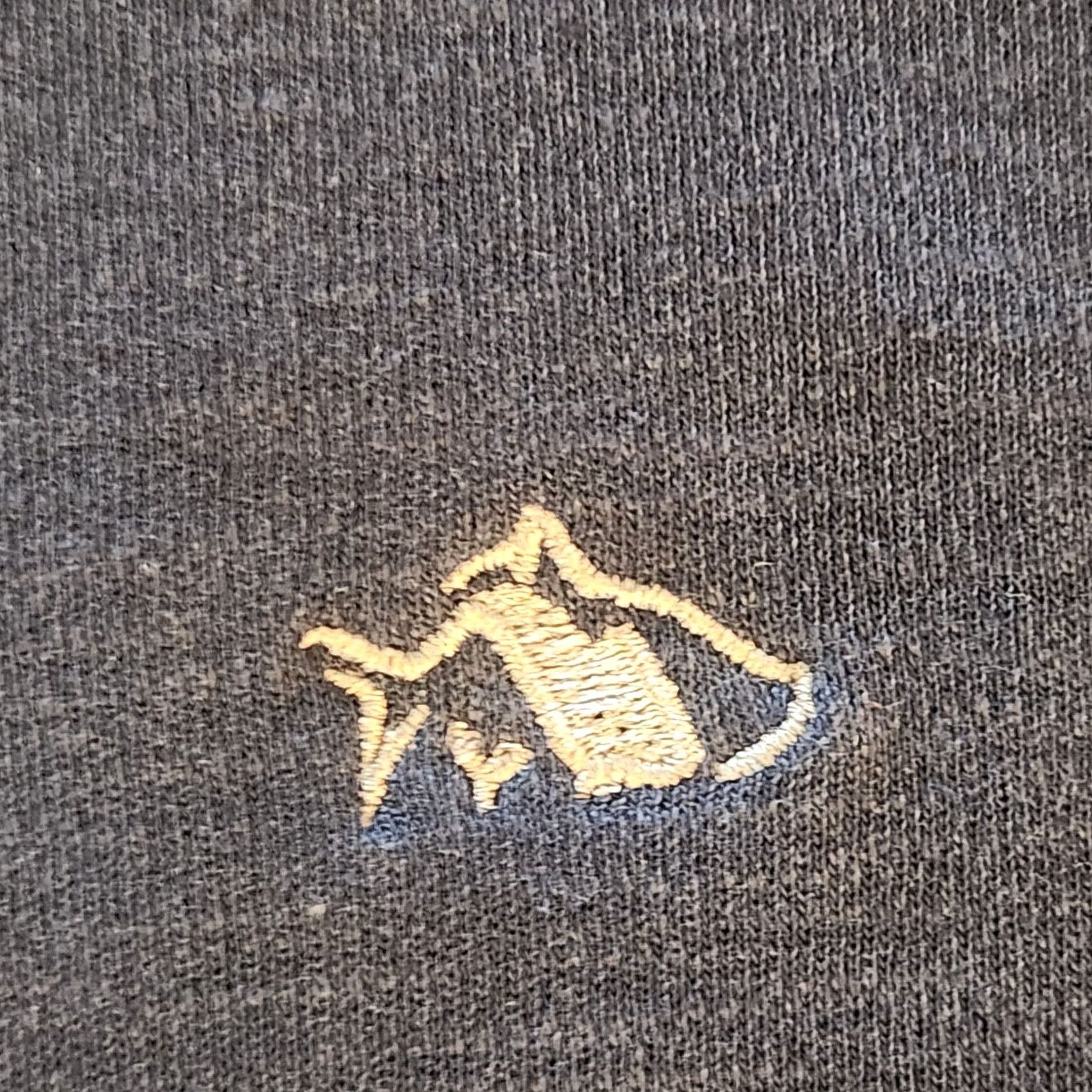CO Fish Hippie 1/4 Zip Pullover Mens XL Navy Blue Embroidered Logo Pullover Shirt Size US XL / EU 56 / 4 - 3 Thumbnail