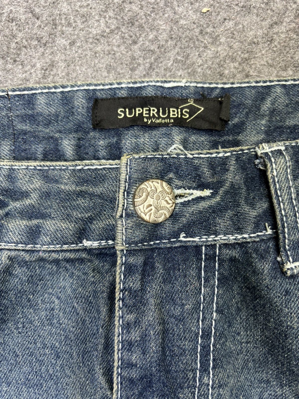 Japanese Brand Superubis Heavy Art Denim F779 Size US 32 / EU 48 - 7 Thumbnail