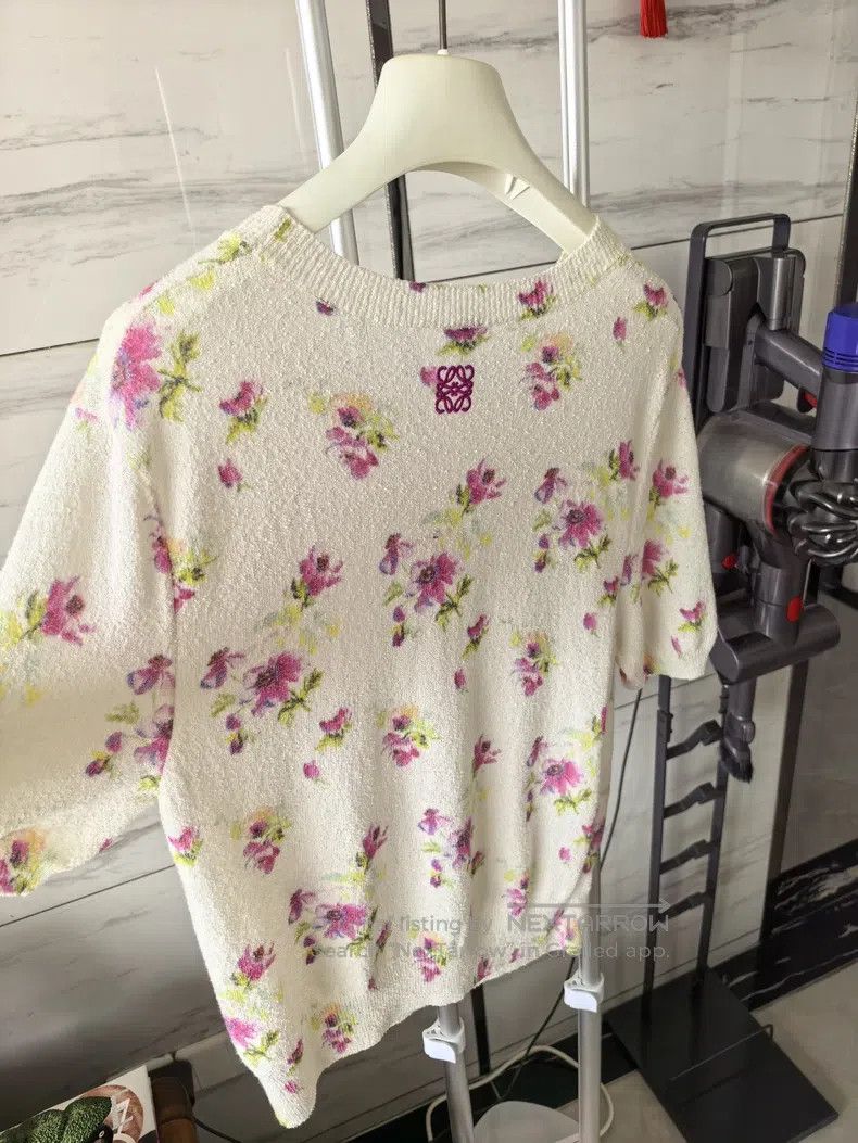 Loewe Loewe Short Sleeve Top Size L / US 10 / IT 46 - 6 Thumbnail