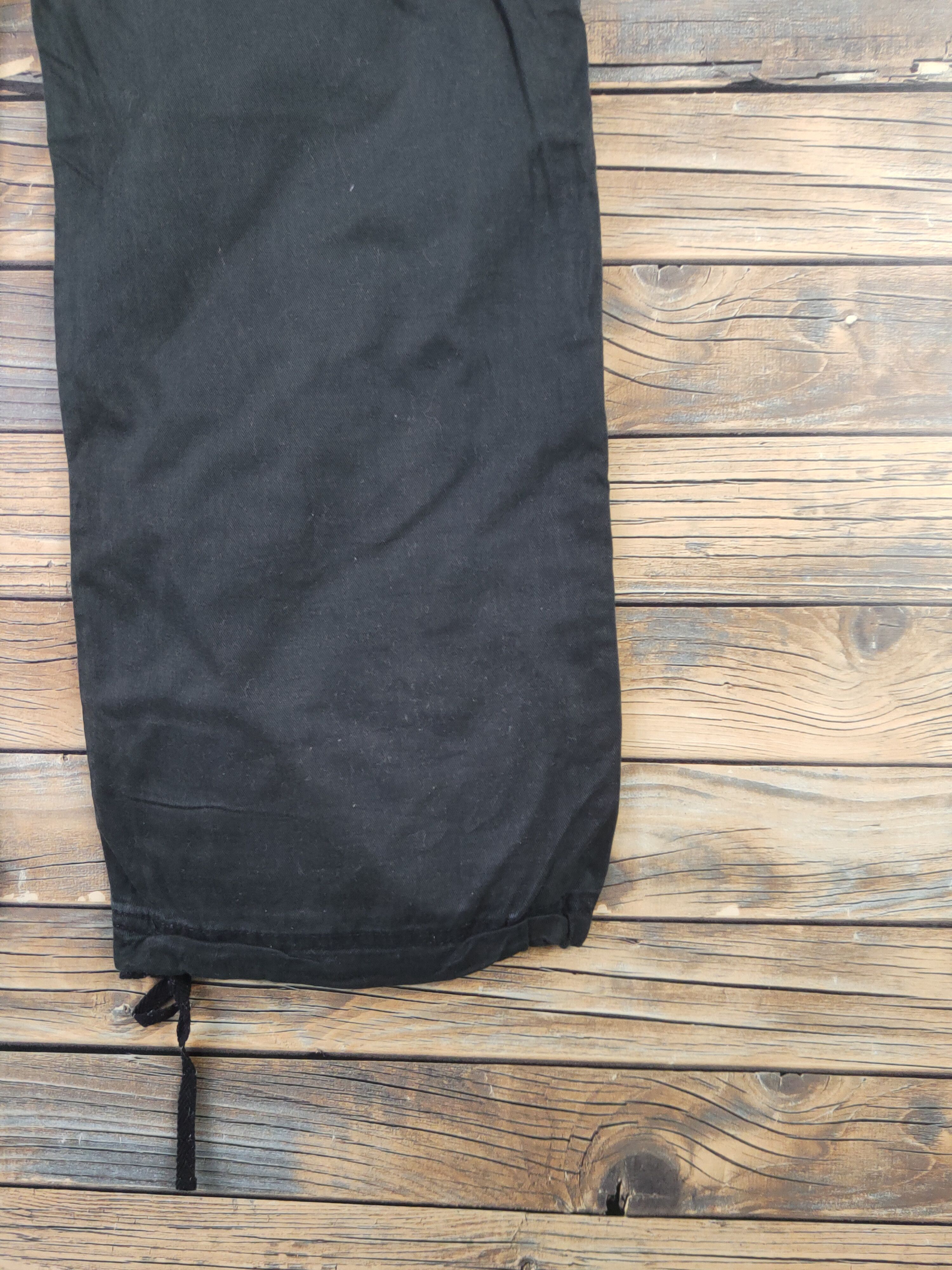 Japanese Brand DL Japanese Brand Black Multipocket Cargo Pants #1910 Size US 31 - 11 Thumbnail