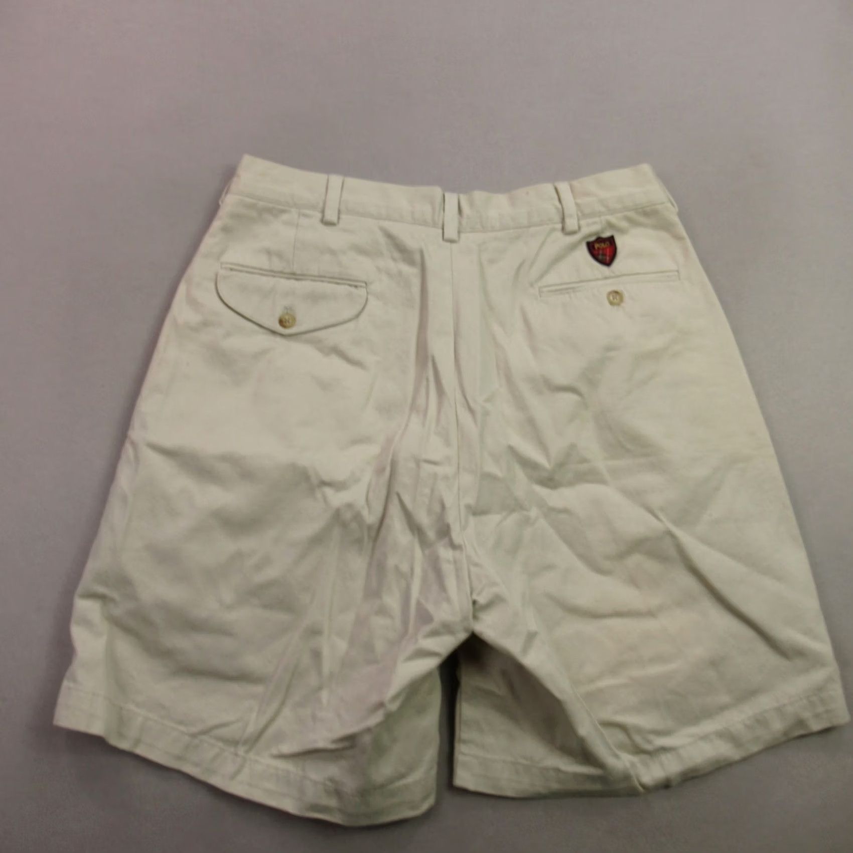 Polo Ralph Lauren Polo Ralph Lauren Shorts Mens 34 Chino Classic Fit Outdoors Beige Pockets Size US S / EU 44-46 / 1 - 6 Thumbnail