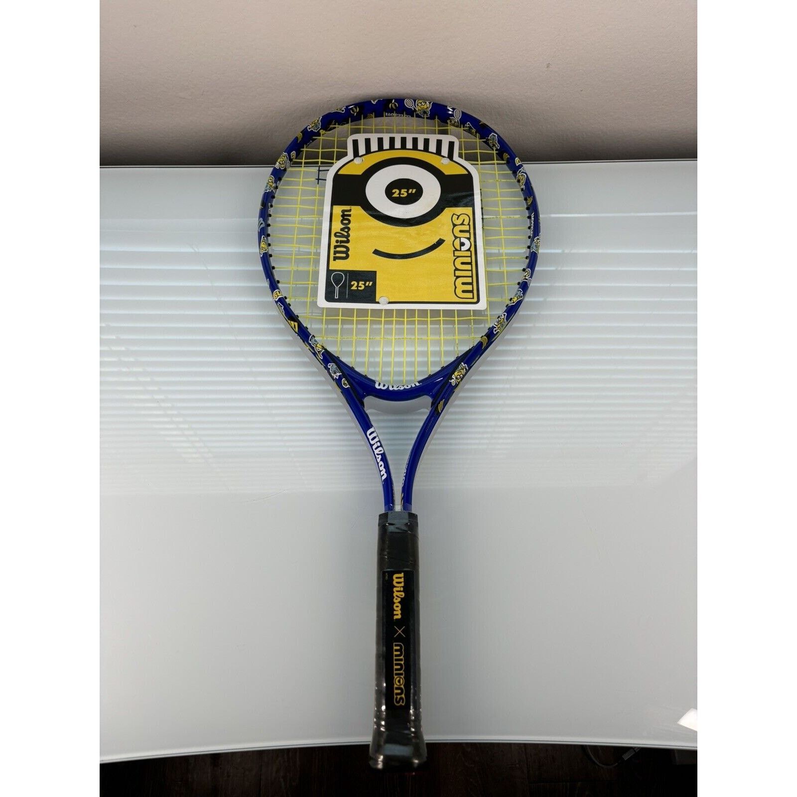 & Other Stories Wilson x Minions junior 25” tennis racquet 3 7/8 Brand New Size ONE SIZE - 1 Thumbnail