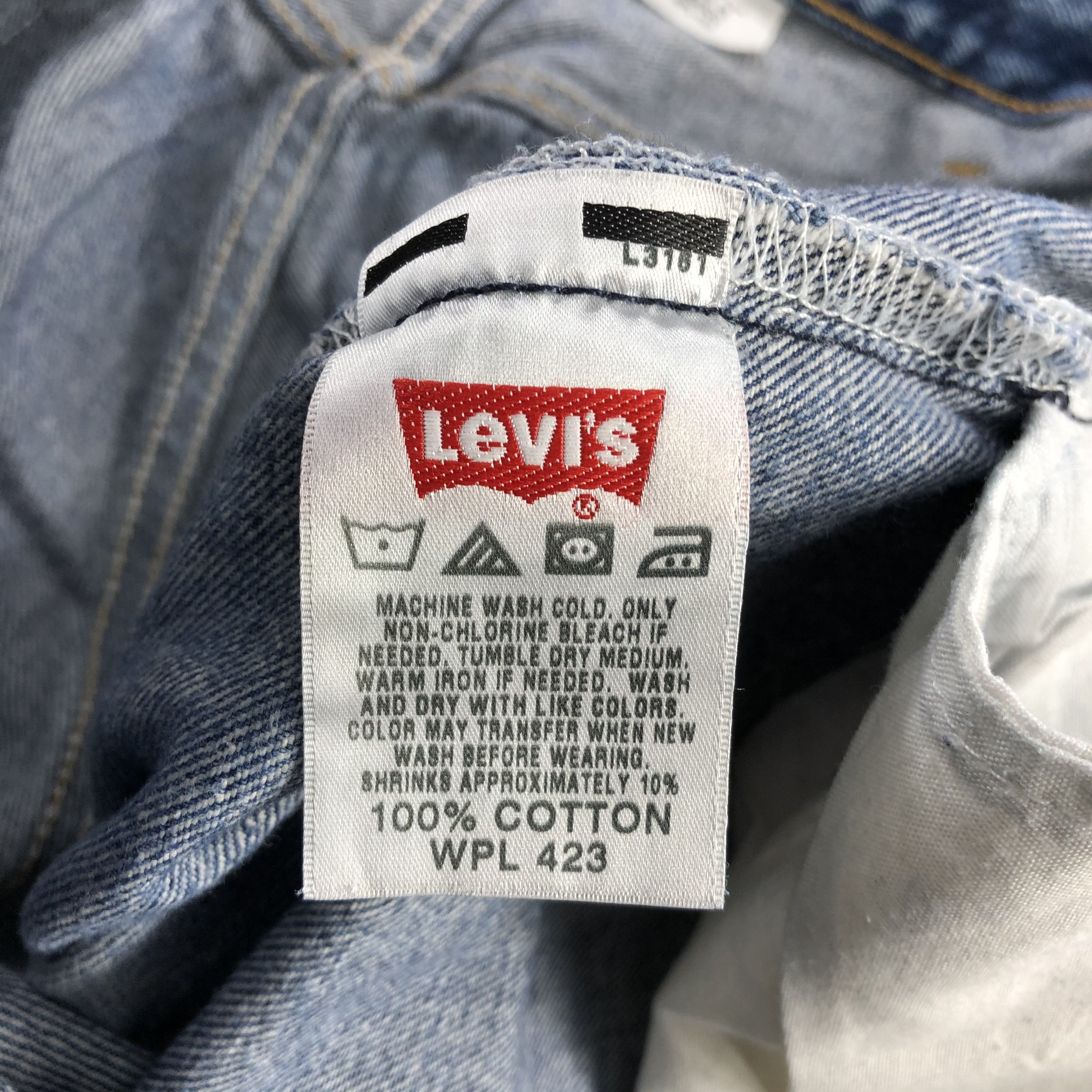 Levi's × Vintage Vintage Blue Wash Levis 501 Jeans-JM3025 Size US 40 / EU 56 - 17 Thumbnail