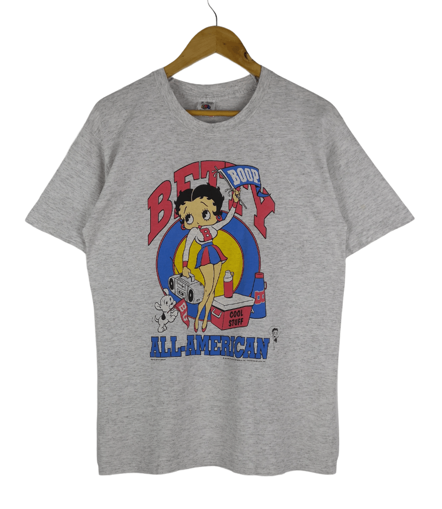 Vintage Vintage 90s Betty Boop T-Shirt 1994 Movie Tee Size US M / EU 48-50 / 2 - 1 Thumbnail