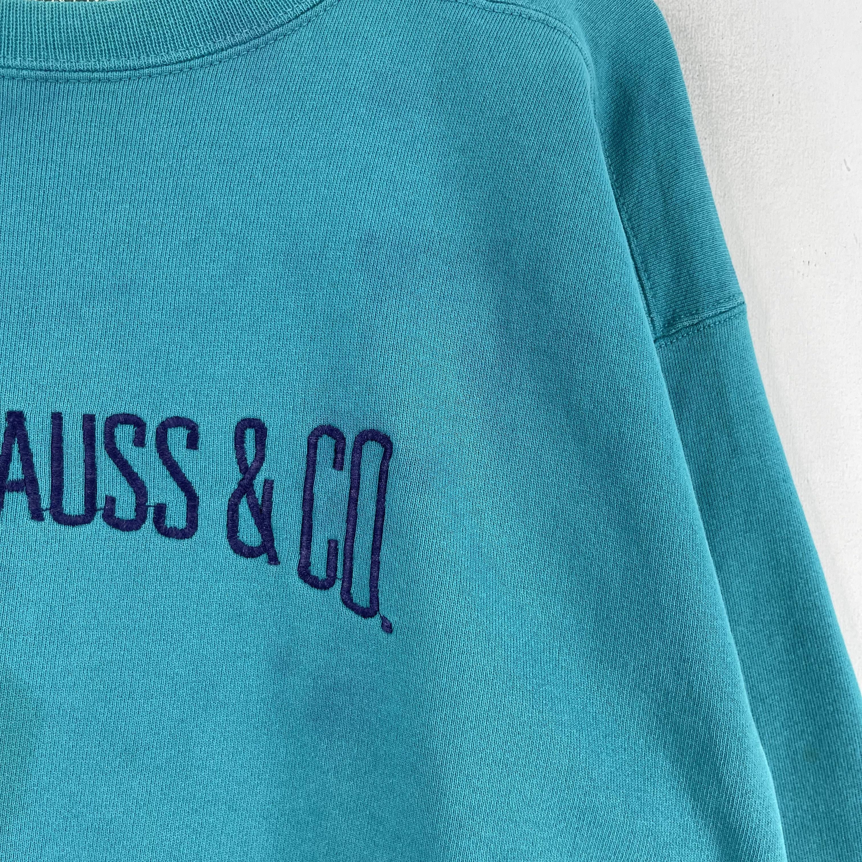 Levi's × Vintage Vintage LEVIS Spellout Embroidery Distressed Sweatshirt Size US M / EU 48-50 / 2 - 4 Thumbnail