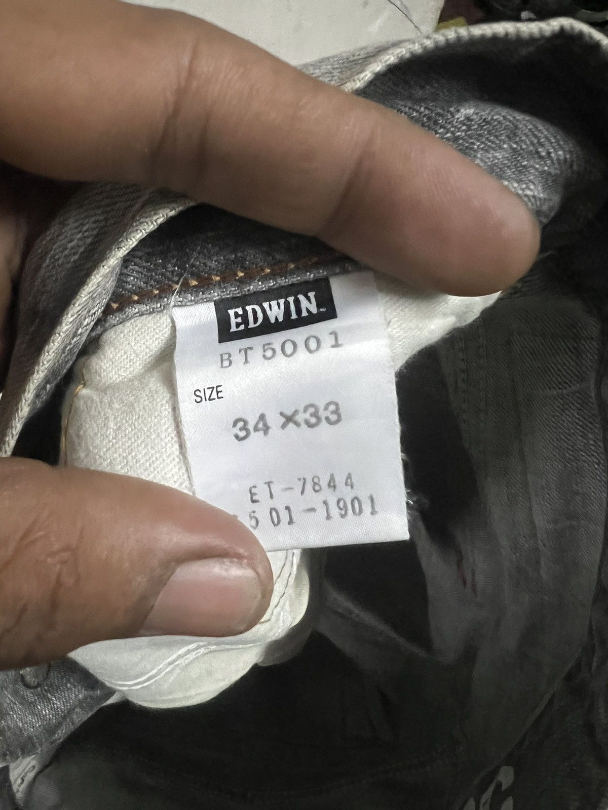 Japanese Brand RARE‼️FLARED🔥VINTAGE EDWIN 503 DISTRESSED DENIM PANT Size US 36 / EU 52 - 12 Thumbnail