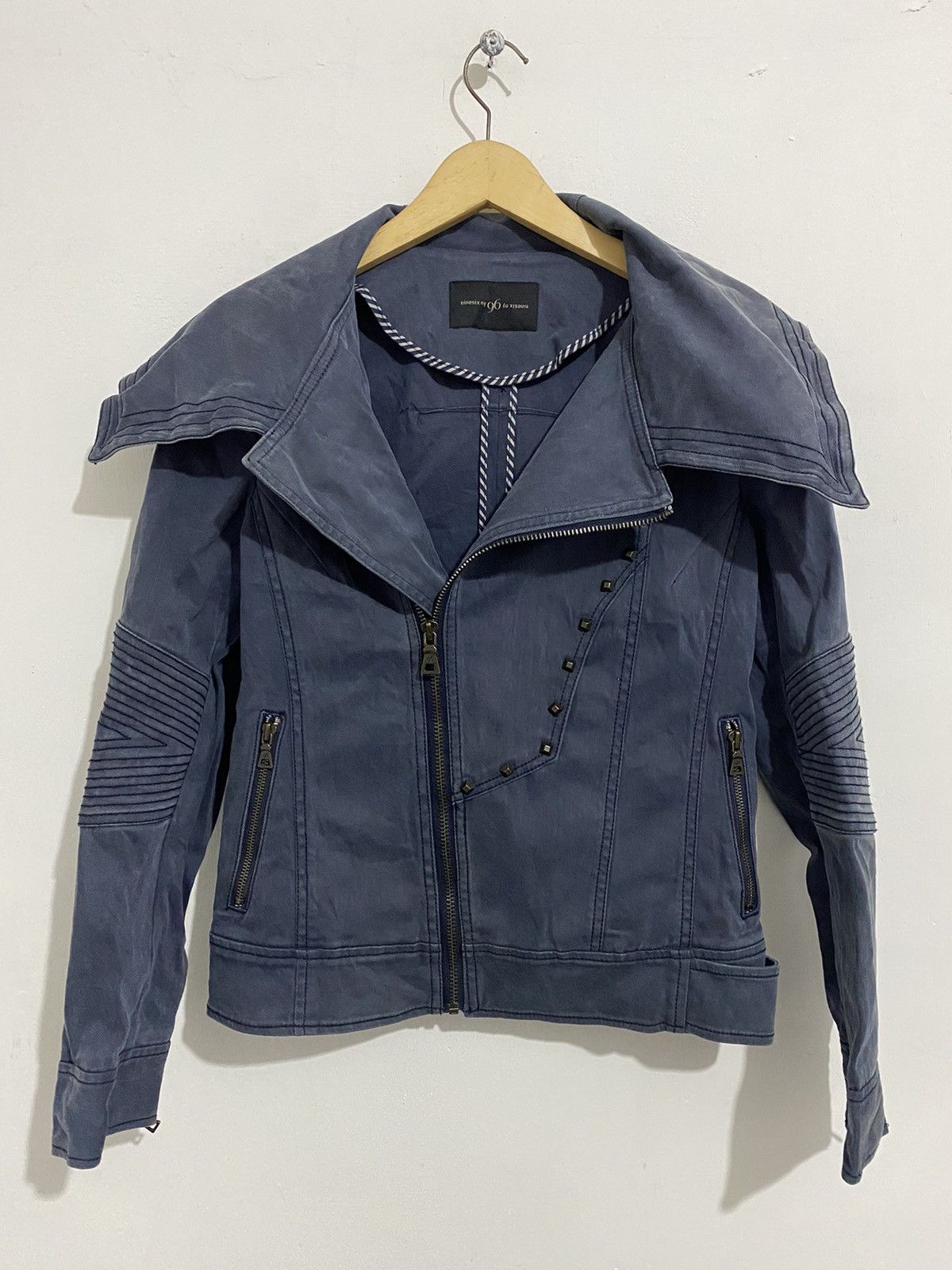 If Six Was Nine × Japanese Brand × Le Grande Bleu (L.G.B.) 💸BINDINGOFFER💸Ninesixny biker jacket ifsixwasnine styled Size US M / EU 48-50 / 2 - 3 Thumbnail