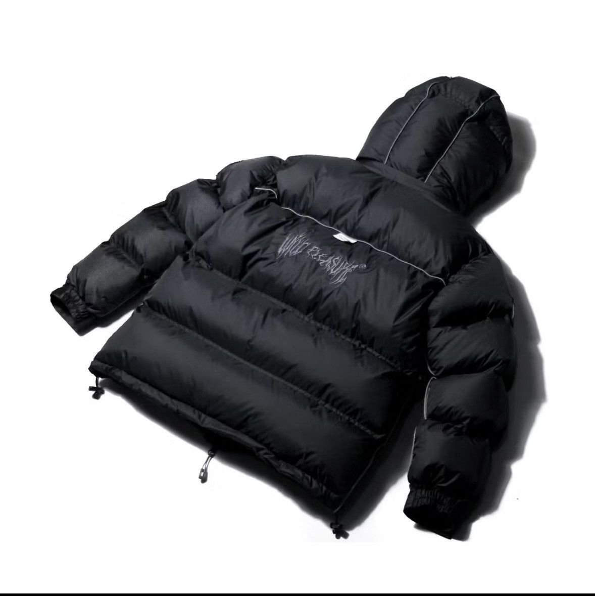 Other Wild puffer jacket gorpcore jacket puffer boxy black Size US L / EU 52-54 / 3 - 3 Thumbnail