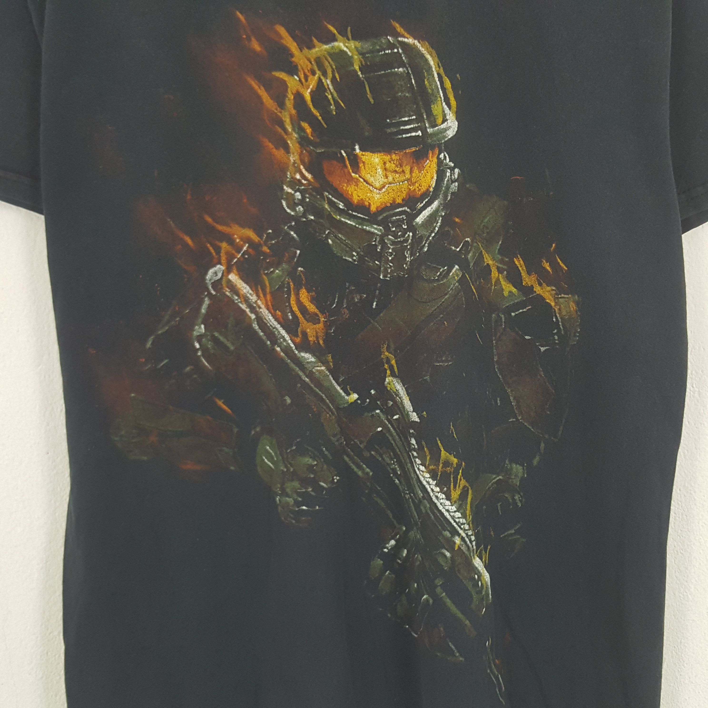 Jerzees × Vintage Vintage Halo Master Chief Tshirt Size US M / EU 48-50 / 2 - 2 Thumbnail