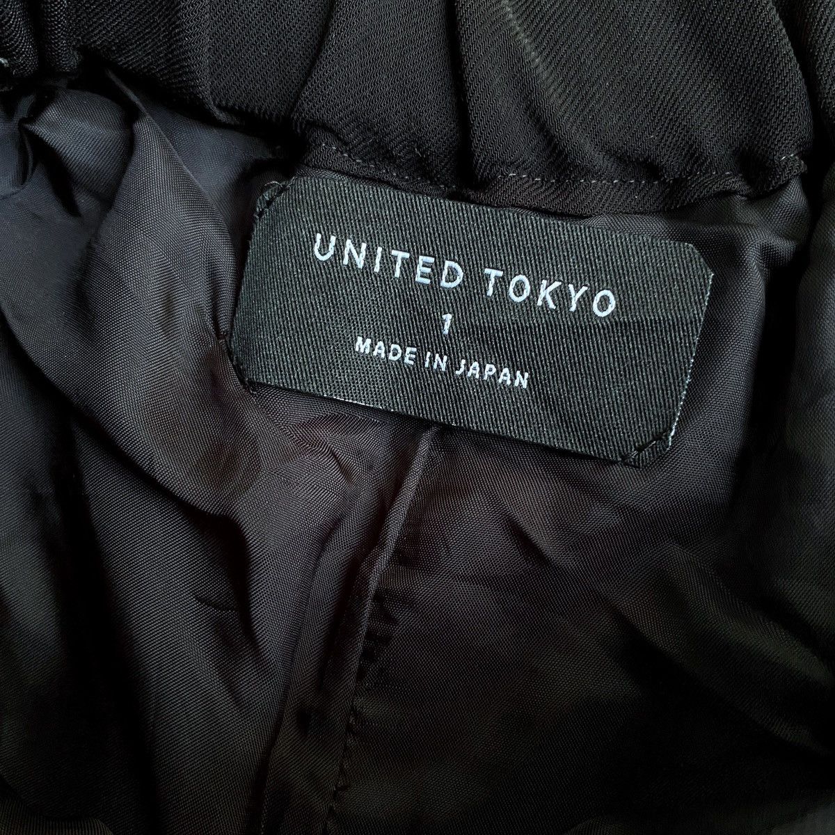 Yohji Yamamoto Japanese Brand United Tokyo Wide Hakama Yohji Style Pants Size US 28 / EU 44 - 6 Thumbnail