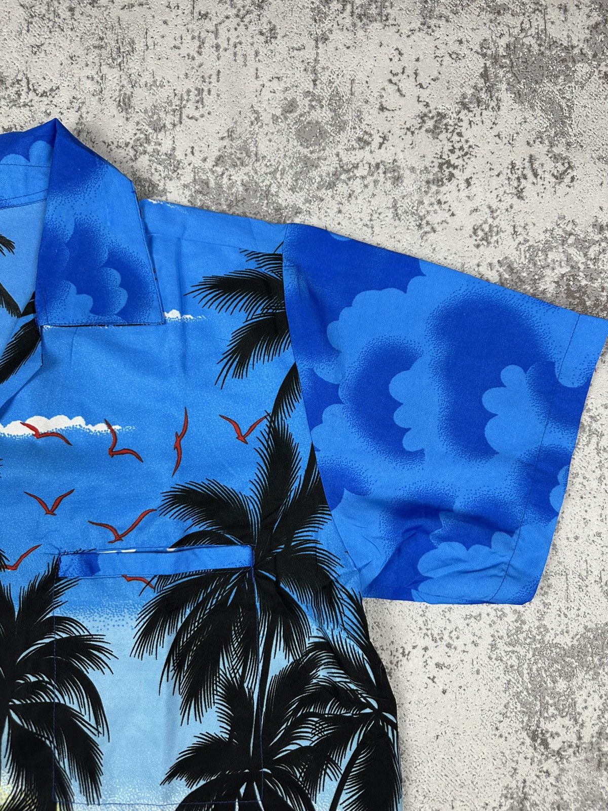 Vintage Vintage Hawaiian Sunset Shirt Palm Tree Aloha Beach Vibes Size US M / EU 48-50 / 2 - 6 Thumbnail